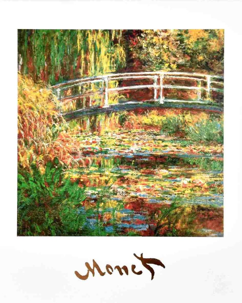 Claude Monet - The Water Lily Pond I — Poster Plus