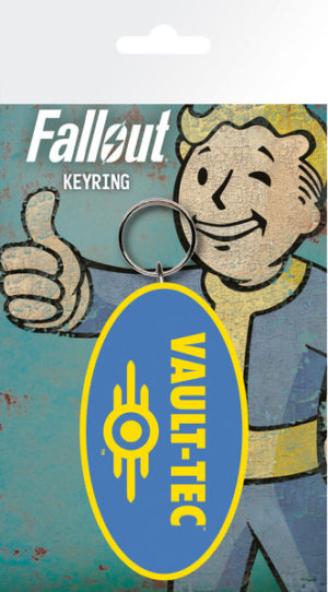 Fallout 4 Vault Tec Keyring — Poster Plus