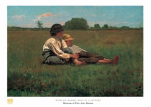 Winslow Homer - Boys In A Pasture Art Print