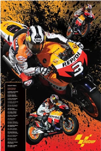 MotoGP Dan Pedrosa — Poster Plus