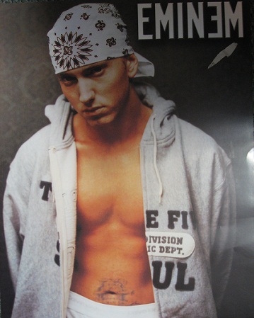 Eminem Bandana Mini Poster — Poster Plus