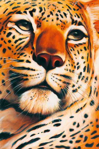 Besonderheit 2024 Leopard Artwork — Plus Poster