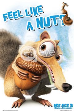 scrat in love poster