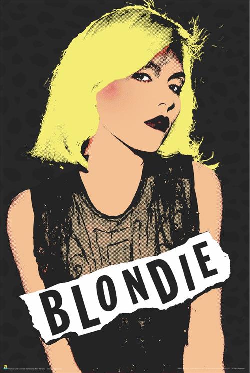 Blondie Pop Art Poster — Poster Plus Poster