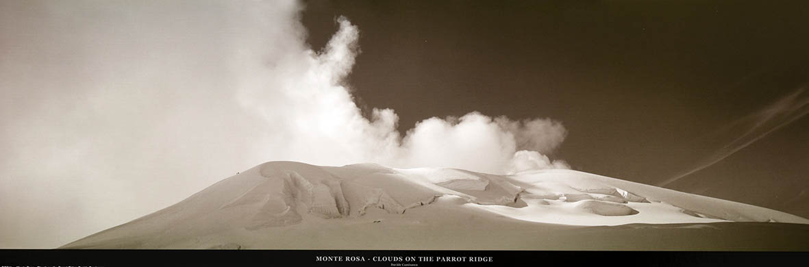 Monte Rosa Clouds On The Parrot Ridge By Davide Camisasca Poster Plus