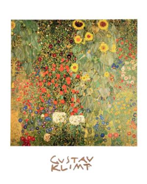 Gustav Klimt - Country Garden Sun