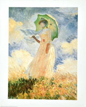 Claude Monet - Woman With Sunshade II Art Print