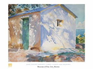 John Singer Sargent - Corfu Lights And Shadows Art Print