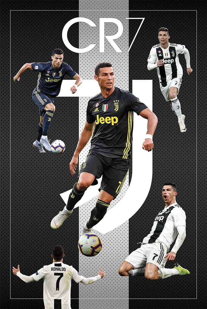 Cristiano Ronaldo Juventus Poster — Poster Plus Australia