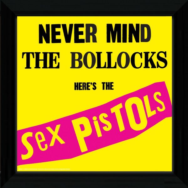 Sex Pistols Never Mind The Bollocks Framed Album Cover — Poster Plus