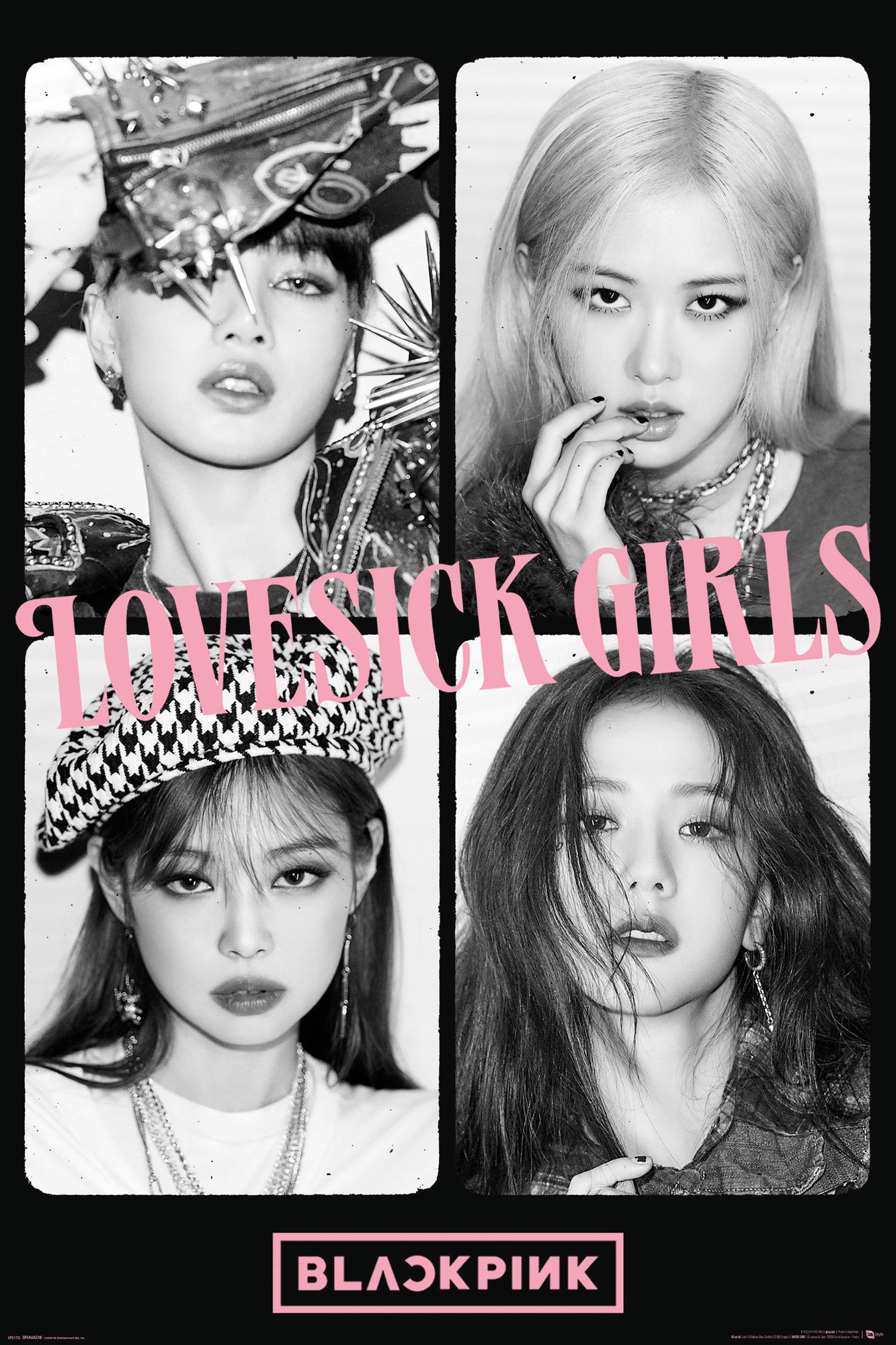 Blackpink Lovesick Girls — Poster Plus 3570