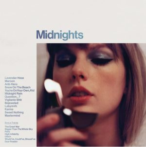 Taylor Swift Midnights Album Cover Poster Print