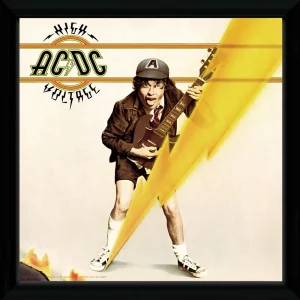 AC/DC High Voltage Framed Album Cover