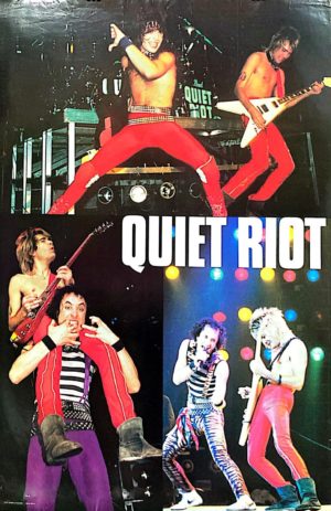 Quiet Riot Live Collage Poster