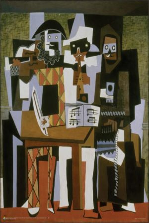 Pablo Picasso Three Musicians Poster