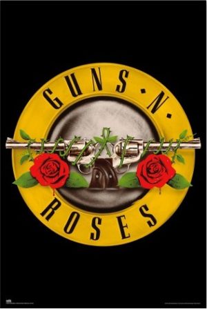 Guns N Roses Logo Poster