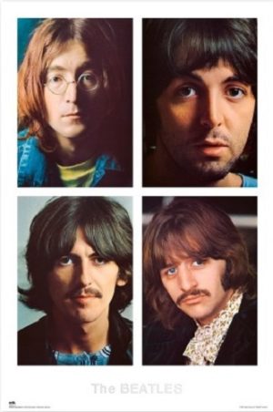 The Beatles Four Pictures Of The Band From The White Album