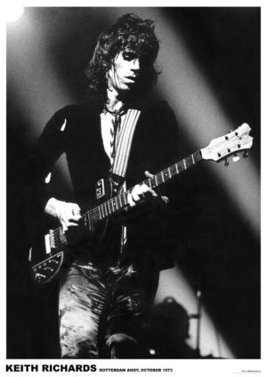 The Rolling Stones Keith Richards Poster