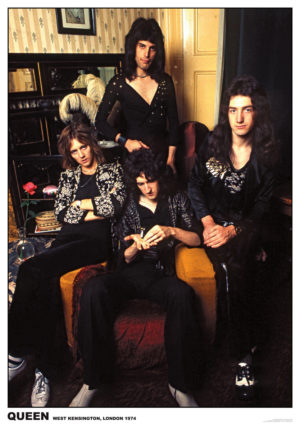 Queen Band Poster