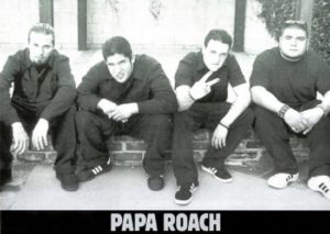 Poster of the band Papa Roach