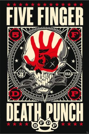 Five Finger Death Punch Knucklehead Poster