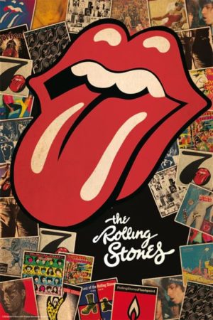 The Rolling Stones Collage Poster