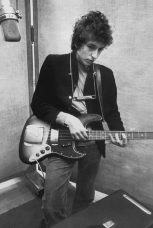 Bob Dylan Studio Poster