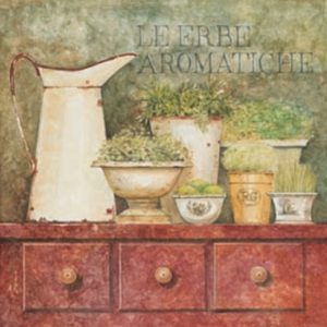 Eric Barjot - Aromatic Herbs Italian Art Print