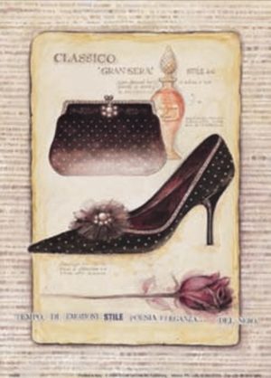 Mepas - Fashion Shoe Spotted Art Print