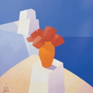 Stephane Bulan - Greek Flowers Art Print