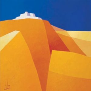 Stephane Bulan - Greek Hills II Art Print