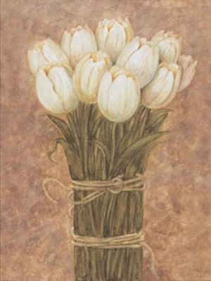 Herve Libaud - Tulips In String Art Print