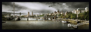 London Eye River Thames And Big Ben Photographic Print