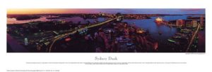 Phil Gray - Sydney Dusk 1989 Photographic Print