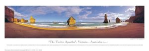 Phil Gray - Twelve Apostles From The Beach 1992 Photographic Print
