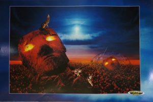 Chayan Khoi - Wolfsong Poster (Published 1999, some wear)