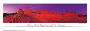 Phil Gray - Walls Of China Mungo National Park 1996 Photographic Print