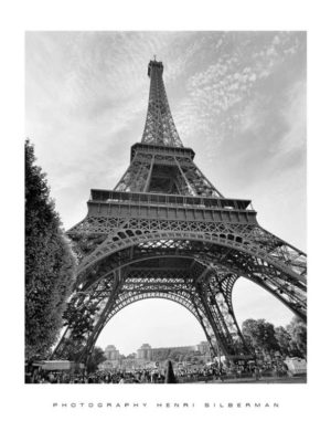 Paris Eiffel Tower From Below Photographic Print