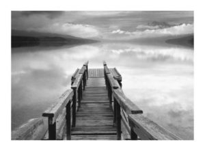 Infinity Jetty Photographic Print