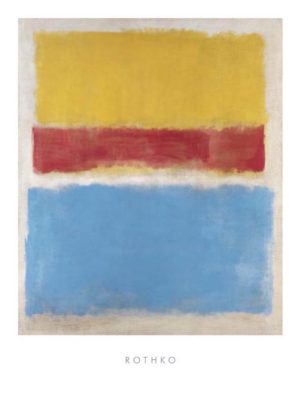 Mark Rothko - Yellow Red & Blue Art Print