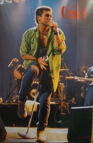 Billy Ray Cyrus Live Poster (Published 1992, some wear)