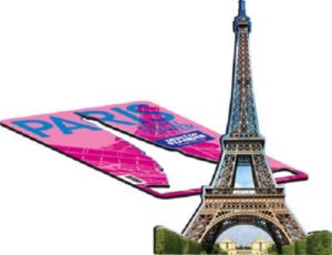 Paris Eiffel Tower Desktop Standee France - Image 2