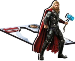Marvel Thor Chris Hemsworth Desktop Standee - Image 2