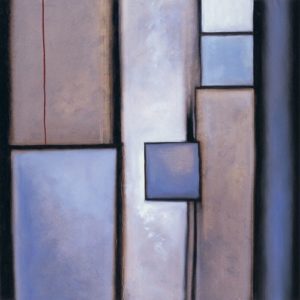 Blue Composition Art Print