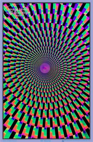 Mind's Eye Flocked Velvet Blacklight Poster - Image 2