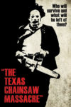 The Texas Chainsaw Massacre Silhouette Poster