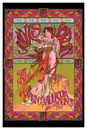 Bob Masse - Janis Joplin Tour Art Poster