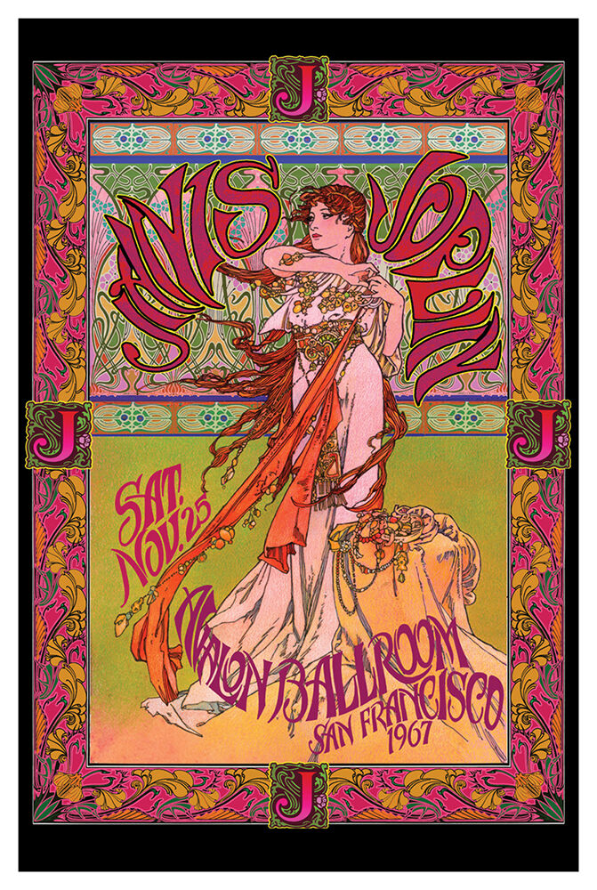 Bob Masse - Janis Joplin Tour Art Poster