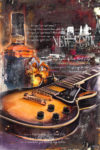 Guitar and Whiskey New York Blues Poster