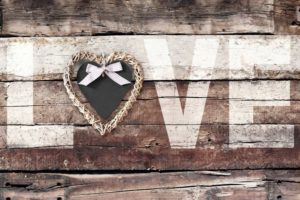 Love Vintage Poster